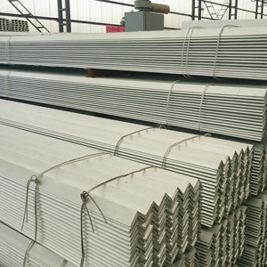 Profilés d'angle en acier doux galvanisé inégal, perforés, en acier Ms Steel ASTM A36, longueur 6m, <span class=keywords><strong>40x40x4</strong></span> - Product Image 3