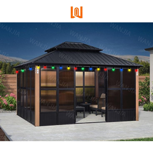 هيكل من الألومنيوم ، بريما ، غرفة شمسية متحركة ، شرفة سقف قابلة للسير مسبقة الصنع - Product Image 3