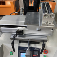 Machine semi-automatique de feuille de marquage à chaud de H200FR pour la machine d'impression ronde plate de bouteille en plastique