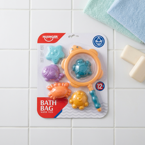 <span class=keywords><strong>Jouet</strong></span> <span class=keywords><strong>de</strong></span> <span class=keywords><strong>bain</strong></span> en plastique pour bébé le plus vendu flottant Squirt Bathtime Fun Beach Kid Net inspiré par la tortue d'eau océanique - Product Image 3
