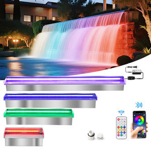 น้ำตกน้ำตกน้ำตกทำจากสเตนเลสสตีลสำหรับใช้ในบ่อน้ำในสวน - Product Image 2