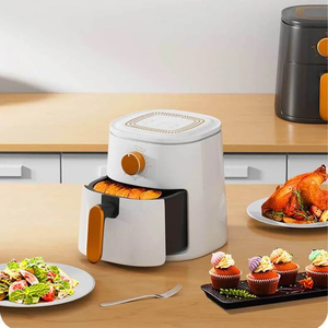 <span class=keywords><strong>Friteuse</strong></span> à air électrique moderne 4L en <span class=keywords><strong>plastique</strong></span> avec écran LCD, bouton mécanique, minuterie, facile à <span class=keywords><strong>nettoyer</strong></span> pour usage domestique, hôtelier et extérieur - Product Image 6