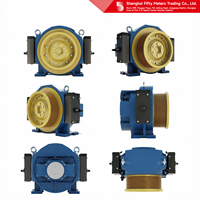 MCK300 Machine de traction compacte moderne pour ascenseur, moteur sans engrenage à aimant permanent pour ascenseurs de villas, hôtels et ascenseurs domestiques