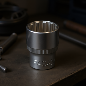 ประแจกระบอกฟาซาโน 12 มม. 6 จุด โครเมี่ยมวานาเดียมสตีล เครื่องมือซ่อมยานยนต์ - Product Image 3