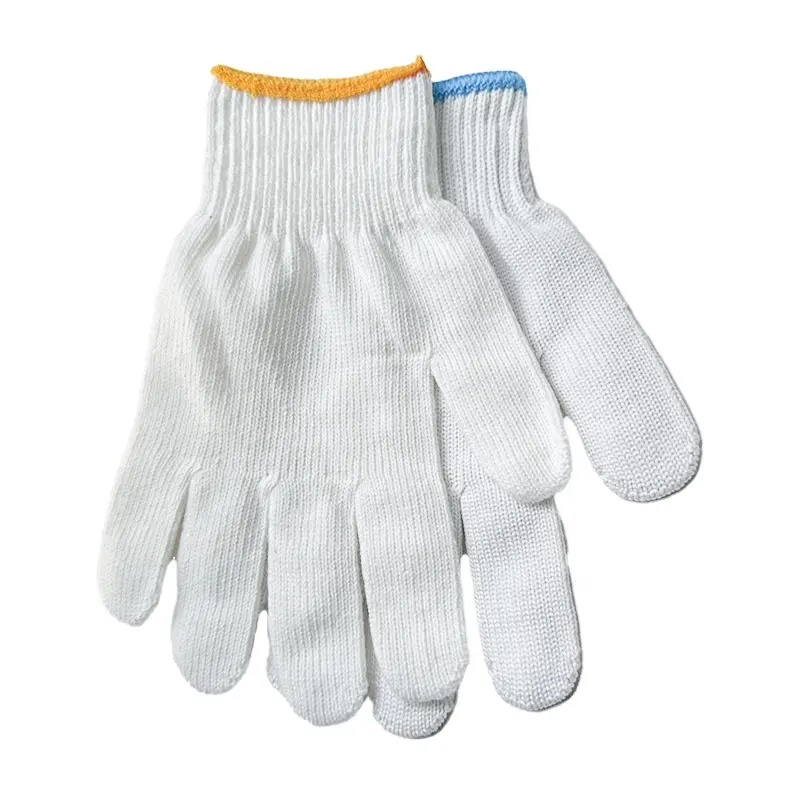 Gloves 100% Custom Logo Ceremonial Formal Parade Uniform Marching Band Tuxedo Traffic 100 White Cotton Hand Gloves