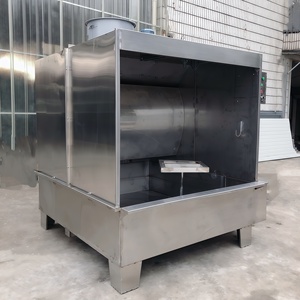 Cabina <span class=keywords><strong>di</strong></span> Verniciatura a Spruzzo con Tenda d'Acqua Controllata da PLC, Ecologica e Personalizzabile, con Collettore <span class=keywords><strong>di</strong></span> Polveri e Funzionamento Manuale - Product Image 3