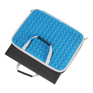 Nieuwe effenkleurige waterdichte en schokbestendige laptoptas, modieus en eenvoudig met diamantpatroon. - Product Image 2