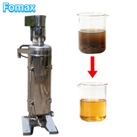 Séparateur tubulaire de haute précision et haute vitesse pour l'extraction à froid de VCO et la clarification d'huile de coco vierge