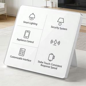 Panel Acrílico de Alta Sensibilidad con Revestimiento Antirrayaduras, Panel de Operación Duradero para Control del Hogar Inteligente y Dispositivos Inteligentes - Product Image 5