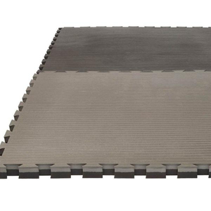 Tapis d'arts martiaux gris-noir de 4 cm, puzzles de sol en mousse, tatami - Product Image 1