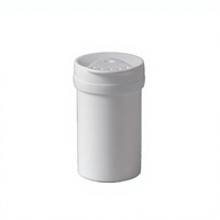 Conteneur cylindrique en PP JND Packaging avec bouchon à clapet et impression par transfert thermique pour médicaments et flacons de vitamine C