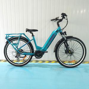 Vélo Électrique Urbain de Haute Qualité à Moteur Central, 26 Pouces, Batterie au Lithium, Cadre en Aluminium, Assistance au Pédalage - Product Image 4
