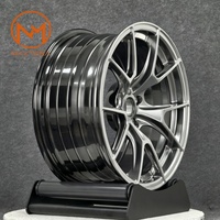 Jantes de voiture pour passagers Maxtera Forged Custom Hyper Black VS5RS Style pour BMW Audi Porsche Corvette Mustang Camaro Golf, jantes en alliage