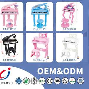 Juguete de Teclado Musical Electrónico con Luces, Instrumento Musical, Piano Infantil con Micrófono, Ayuda Didáctica - Product Image 5