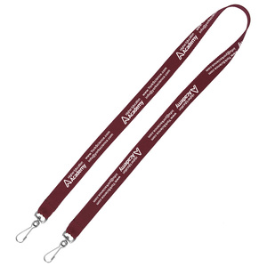 Lanière en polyester souple à double crochet avec logo personnalisé, lanière pour téléphone portable - Product Image 3