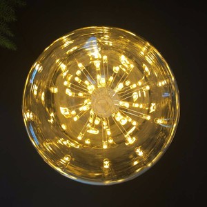 Dimmable 3W cổ điển dẫn pháo hoa ánh sáng bóng đèn G95 Edison sao phong cách AC110V 220V Trắng ấm - Product Image 5