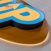 Enseigne lumineuse LED commerciale personnalisée, murale, avec logo lumineux pour magasin, boutique, bar