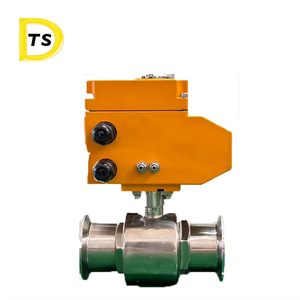 Электрический быстроразъемный шаровой кран для пищевой, медицинской и санитарной промышленности, трехходовой переключатель - Product Image 3