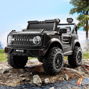 Nouvelle voiture télécommandée 4x4 en plastique ABS, batterie 12V 7Ah, voiture pour enfants, 4 moteurs, siège en cuir, modèle M2 - Product Image 5