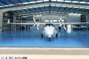 Hangar de stockage d'<span class=keywords><strong>avions</strong></span> en acier préfabriqué moderne et spacieux avec portes roulantes, garantie de 3 ans pour un accès facile aux <span class=keywords><strong>avions</strong></span>, <span class=keywords><strong>restauration</strong></span> d'<span class=keywords><strong>avions</strong></span> - Product Image 6