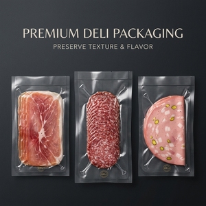 Bolsa de Vacío para Envasado al Vacío con Impresión Personalizada YOUYI, Nylon PE de Grado Alimenticio para Almacenamiento de <span class=keywords><strong>Carne</strong></span>, Pescado y Mariscos - Product Image 1