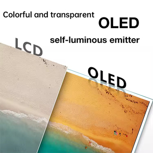 55-inch HD ai màn hình cảm ứng trong suốt Màn hình OLED Totem cao cấp bán lẻ triển lãm tương tác - Product Image 4