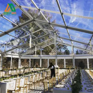 Clear Roof Wedding Tent Outdoor Wedding Marquee For 300 500 1000 People