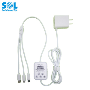 Nouveau produit 2019 partageant des locations de chargeur avec 3 en 1 câble chargeur de téléphone portable pour restaurant - Product Image 1