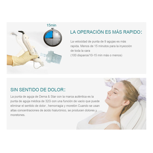 Nouveau <span class=keywords><strong>pistolet</strong></span> de mésothérapie Vital Injector mis à jour pour l'élimination des rides - Product Image 5