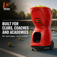 Lanceur de balles automatique pour pickleball, capacité de 80 balles, vitesse de 20 à 90 km/h, contrôle par application, vitesse de lancer réglable, f-PP SMART PRO