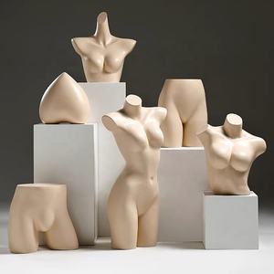 <span class=keywords><strong>Mannequin</strong></span> de mode féminin avec <span class=keywords><strong>buste</strong></span> pour sous-vêtements, <span class=keywords><strong>mannequin</strong></span> en PP pour présentation de lingerie masculine - Product Image 4