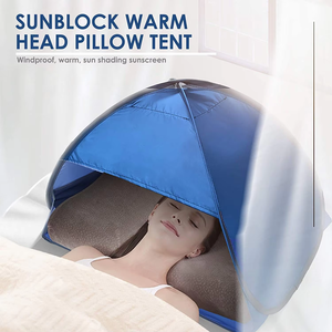 Carpa de Playa <span class=keywords><strong>Mini</strong></span> Automática Portátil, Plegable, Ligera, con Protección Solar para Acampar en Verano, Impermeable, de Poliéster - Product Image 2