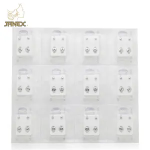 12pairs Dozen packing Traditional Ball 316 surgical Stainless Steel Piercing Ears Stud jewelry Earrings for Sensitive ears