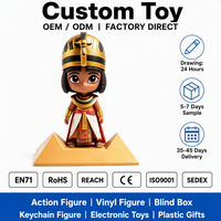 Figurine d'action personnalisée en PVC avec articulations mobiles, design 3D, jouet de collection, figurine, fabrication OEM, vente en gros