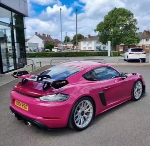 สำหรับ Porsche 718 987 992 สปอยเลอร์คาร์บอนไฟเบอร์ทรง RS ปีกคาร์บอนไฟเบอร์แบบอัพเกรด กันชนคาร์บอนไฟเบอร์ - Product Image 5