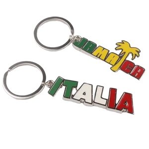 Llavero de Recuerdo Turístico con Letras de Georgia, Hecho a Medida, OEM ODM, de Aleación de Zinc Esmaltada, Estilo Vintage, Impermeable y Ligero - Product Image 2