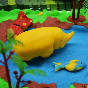 Tự Làm <span class=keywords><strong>Train</strong></span> Theo Dõi Thiết Lập Với Chơi Bột & Đúc Đất Sét-Sáng Tạo Đường Sắt Xây Dựng Đồ Chơi Cho Unisex Lứa Tuổi 5 + - Product Image 5