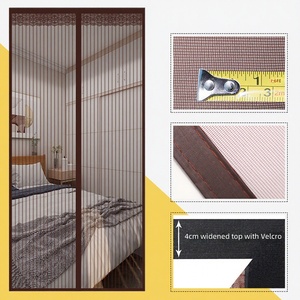Ağır Hizmet Tipi Manyetik Sineklik Kapı Perdesi, Eller Serbest Anında Kapanan Sineklik, Veranda Kapısı için - Product Image 3