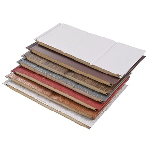 Pannello da Parete in Acciaio per Esterni Materiale Edile Pannello Sandwich PIR & PU Copertura per Celle Frigorifere - Product Image 3