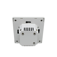 Prise intelligente Tuya Wifi, norme européenne 86, matériau PC ignifuge, 100-250V, panneau en verre, interrupteur mural, type allemand