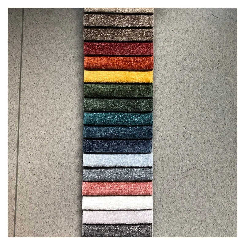 Okeo Tex-Ensemble de canapés en velours textile couleur muti, tissus d'ameublement pour canapés et meubles