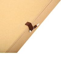 Haut de gamme Super grand et épais couverture rigide relié adhésif Art Album publication livre impression périodique sur papier et carton