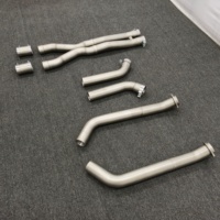 Tuyau en X en acier inoxydable SS304 pour échappement intermédiaire, amélioration des performances et réglage pour BMW M5 G90 S68 4.4T 2025