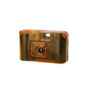Appareil photo jetable 35 mm Transparent orange - Product Image 1