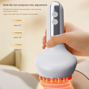 TAHATH เครื่องนวดกระตุ้นด้วยไฟฟ้าแบบชาร์จได้พร้อมความร้อน เครื่องมือกระชับสัดส่วนและระบายน้ำเหลืองสำหรับสปาที่บ้าน ขา แขน และหน้าท้อง - Product Image 4