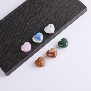 Yedi çakra taş 7 renk seti Yoga çakra düzensiz Reiki şifa kristalleri taş kalp şeklinde kristal hediye kutusu - Product Image 3