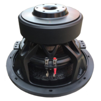 Subwoofer Mobil Dual Coil 1800W RMS 3600W Daya Maksimum 8-18 inci Magnet Super Ferrite Bass SPL Kuat Speaker Boom Box