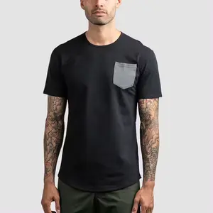 Мужская Хлопковая футболка из органического хлопка, 100 процентов, оптом, 100