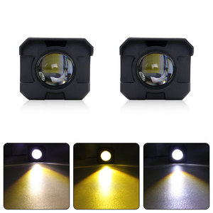 Qidewin Single Eye Motorcycle <b>Spotlight</b> Led White And Yellow Light Ip67 For Electric Motorcycles - Product Image 4