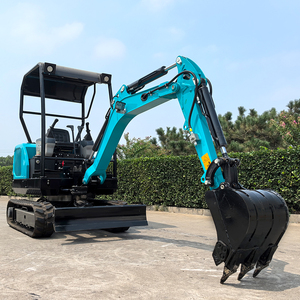 Máy xúc mini vận chuyển miễn phí 2,5 tấn, máy xúc nông nghiệp có chứng nhận EPA, động cơ Kubota, máy đào mini nhỏ 1 tấn 2 tấn để bán - Product Image 1